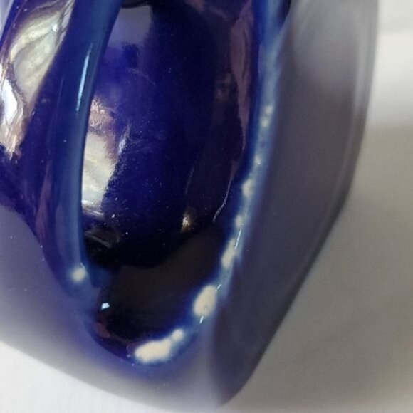 Fiestaware Fiesta CERAMIC Small Mini Disk Pitcher CARAFE Twilight Blue 5 OZ - Picture 8 of 13